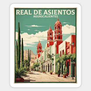 Real de Asientos Aguascalientes Mexico Vintage Tourism Travel Magnet